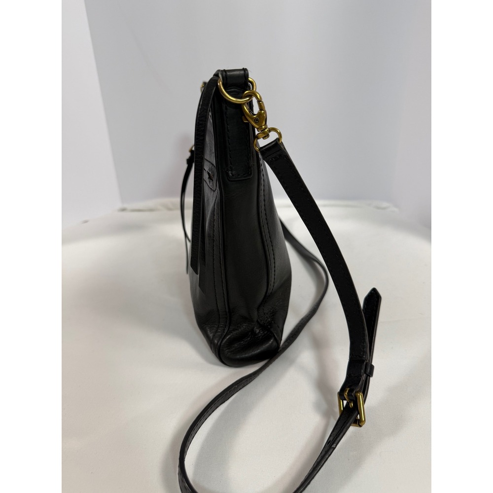 Fossil Black Leather Crossbody Bag ZB5403 Maya Small Hobo Messenger Bag - Picture 9 of 10